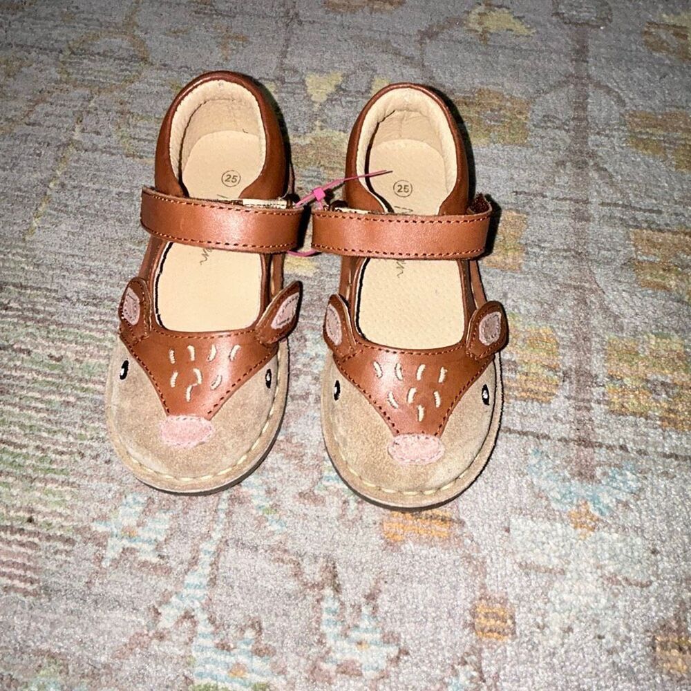Mini Boden deer Mary Jane sz 25